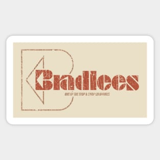 Bradlees Department Store 1958 Sticker